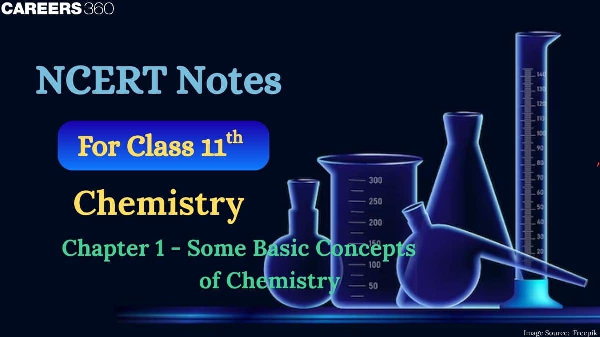 Some basic concepts of Chemistry Class 11th Notes - Free NCERT Class 11 Chemistry Chapter 1 Notes - Download PDF